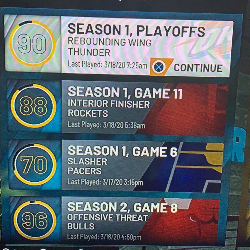 2k20 account